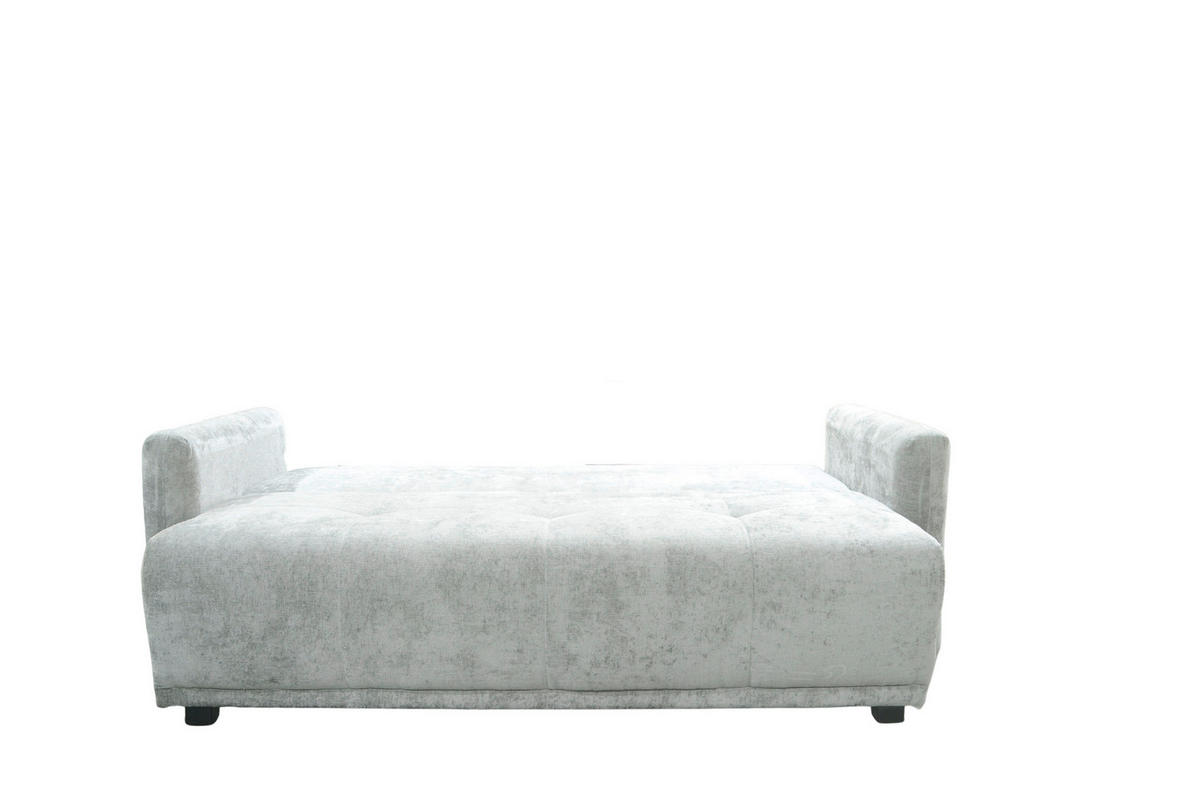 TROSJED NA RAZVLAČENJE drvo, tekstil  siva    - siva/crna, Moderno, drvo/tekstil (235/93/83cm) - Hom`in