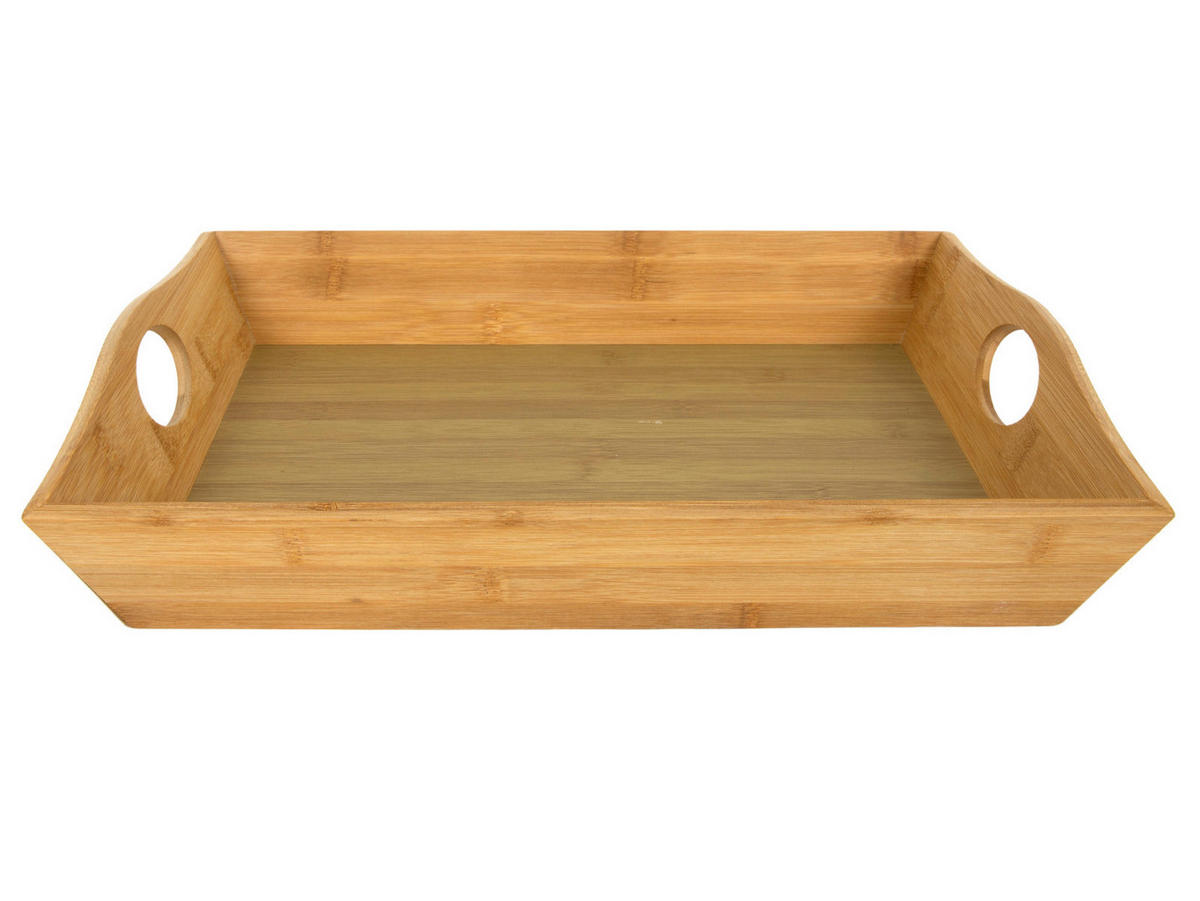 POSLUŽAVNIK ZA SERVIRANJE   41,5/30/7,5 cm           - prirodne boje, Basics, drvo (41,5/30/7,5cm)