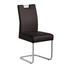 SCHWINGSTUHL Lederlook Braun, Edelstahlfarben - Edelstahlfarben/Braun, Design, Textil/Metall (48/99/69cm) - Valnatura SCHWINGSTUHL Lederlook Braun, Edelstahlfarben - Edelstahlfarben/Braun, Design, Textil/Metall (48/99/69cm) - Valnatura