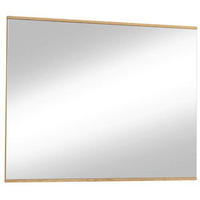 WANDSPIEGEL 97/75/2,1 cm  - Eichefarben, Design, Glas/Holz (97/75/2,1cm)