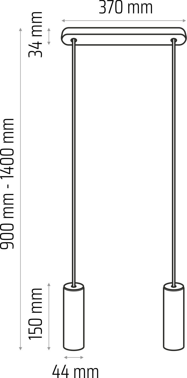 ZÁVĚSNÉ SVÍTIDLO, 37/3.4/150 cm  - šedá, Design, dřevo (37/3.4/150cm)
