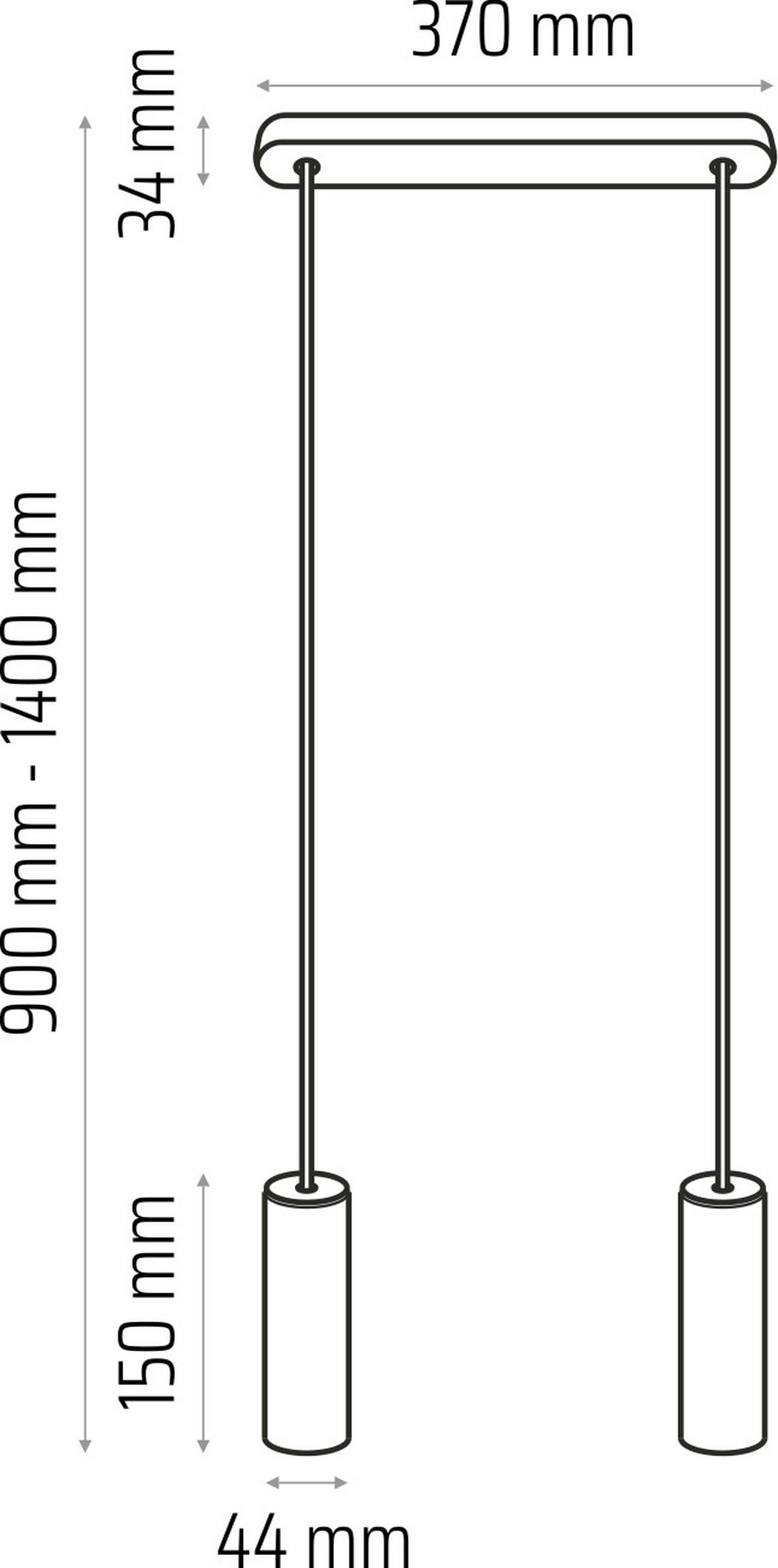 ZÁVĚSNÉ SVÍTIDLO, 37/3.4/150 cm  - šedá, Design, dřevo (37/3.4/150cm)