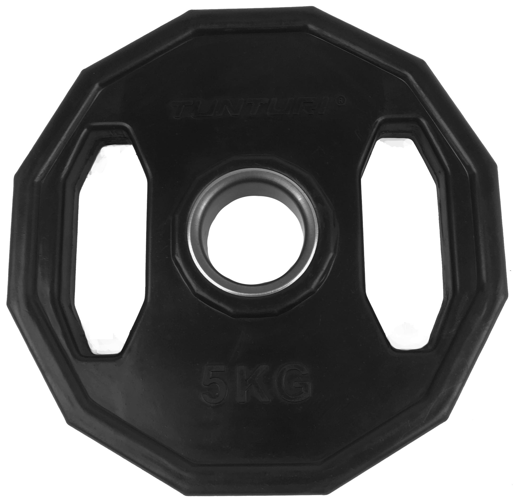 HANTELSCHEIBE  - Schwarz, KONVENTIONELL, Metall (24,4/24,4/4,2cm)