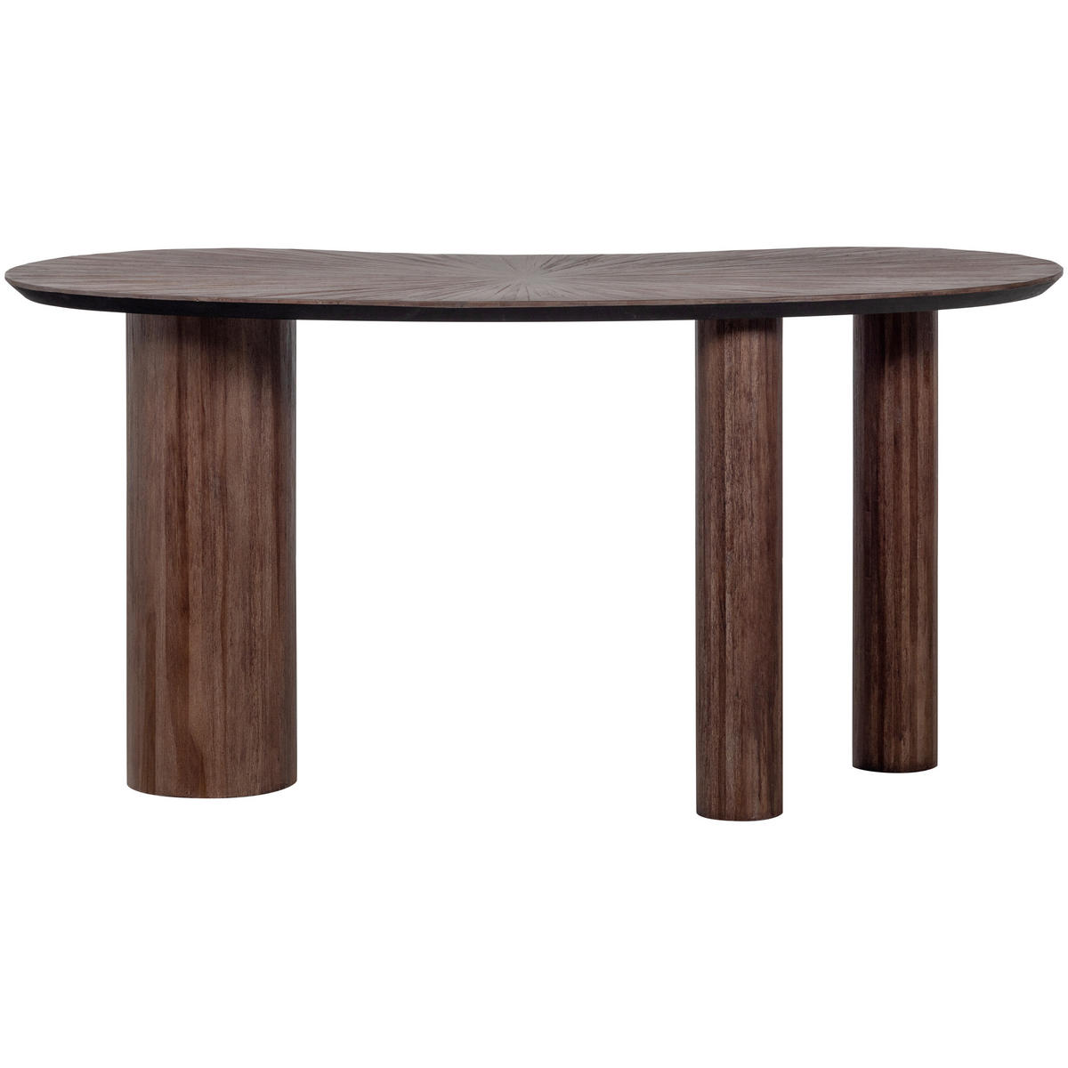 SCHREIBTISCH 150/62/76 cm  in Braun  - Braun, MODERN, Holz (150/62/76cm) - Livetastic