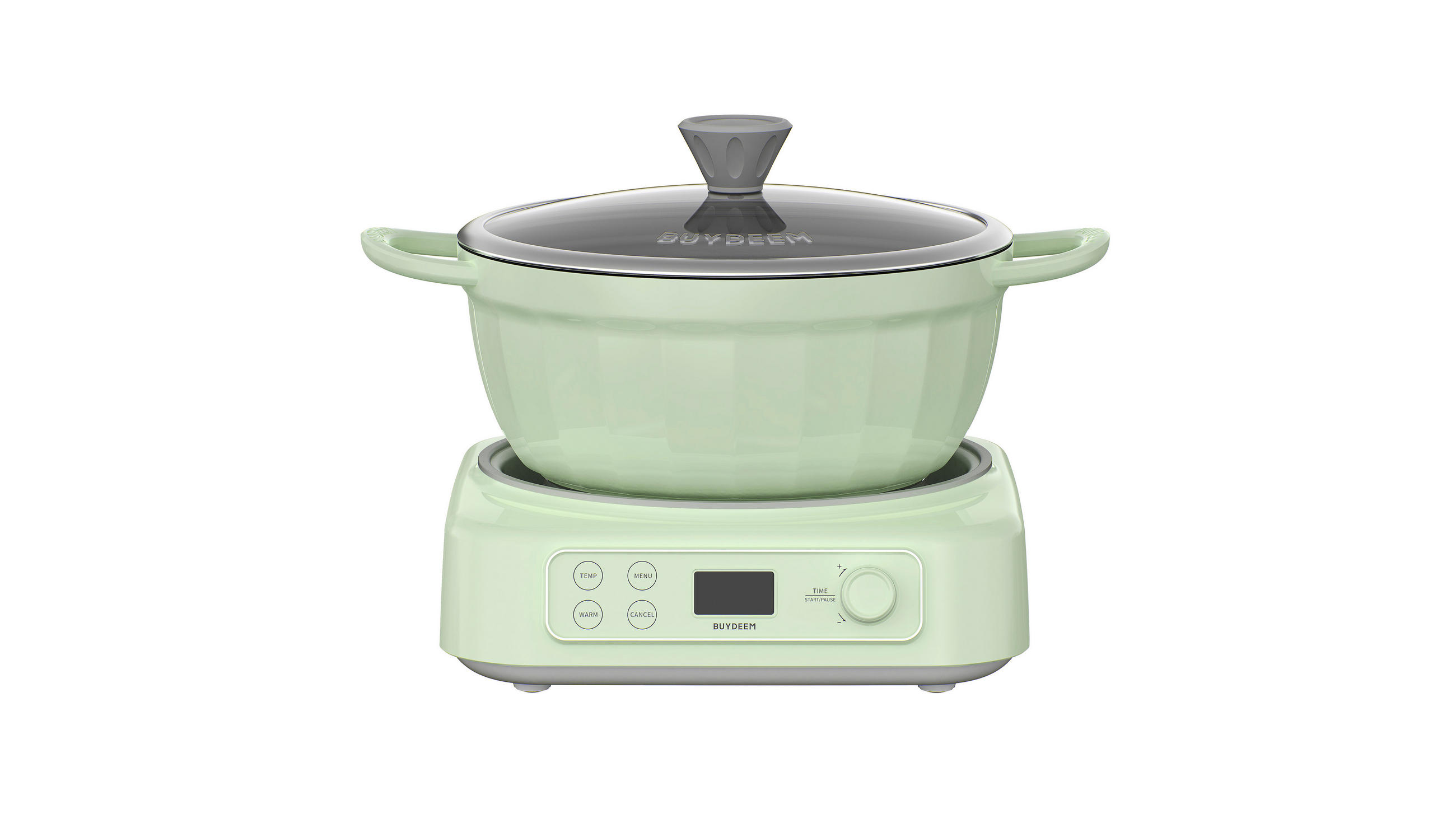 Lábas, Fazék 4,5 l  - smaragdzöld/pasztellzöld, Basics, fém (18/16/36cm) - BUYDEEM