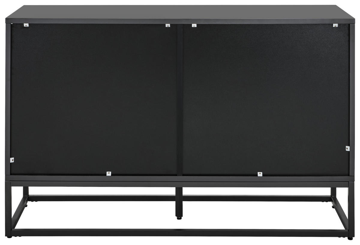 SIDEBOARD Libreville 120/76/40 cm  - Grau, Design, Holzwerkstoff/Metall (120/76/40cm) - MID.YOU