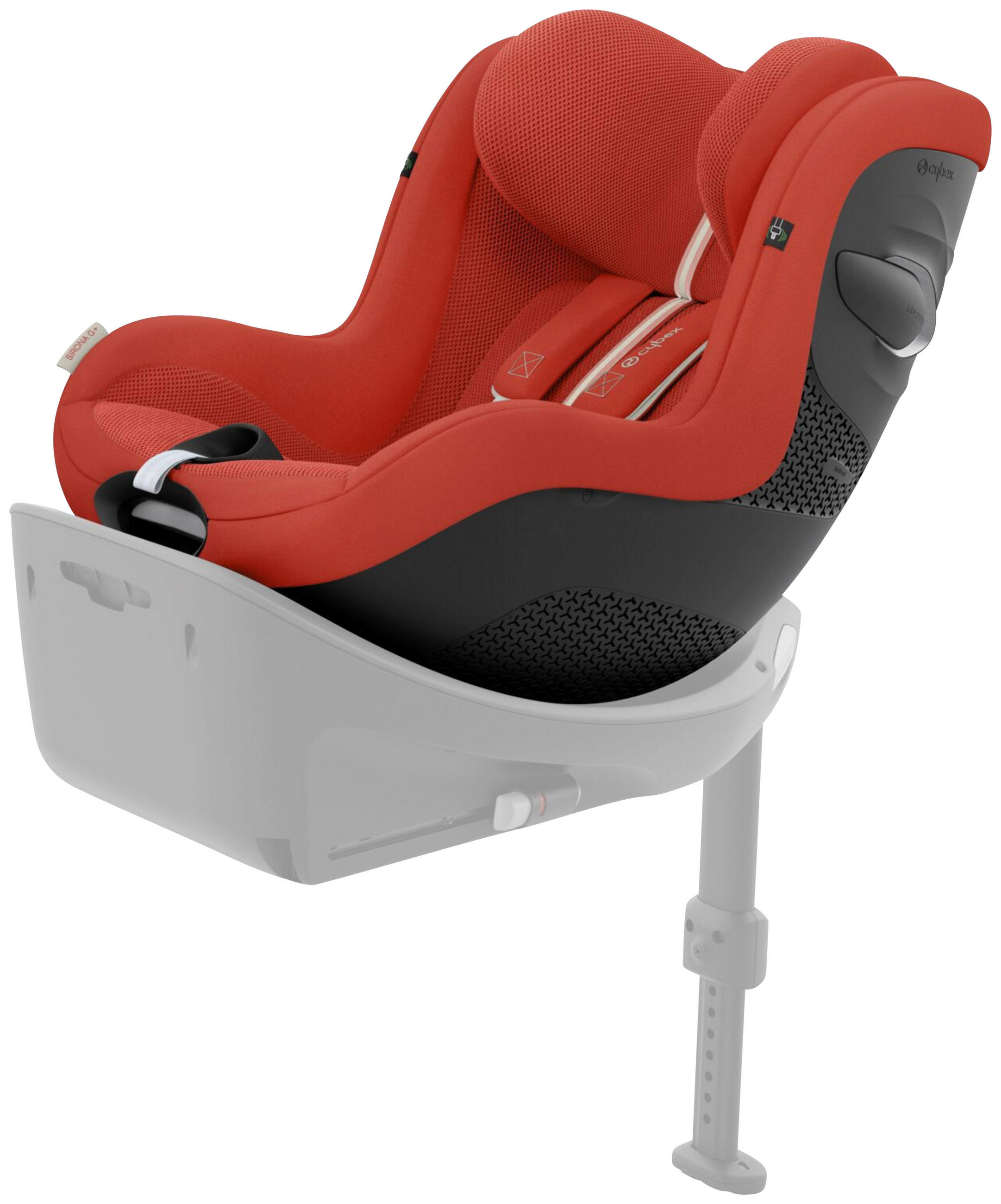 REBOARDER-KINDERSITZ Sirona G i-Size+  - Rot, Basics, Kunststoff/Textil (71/44/75cm) - cybex GOLD