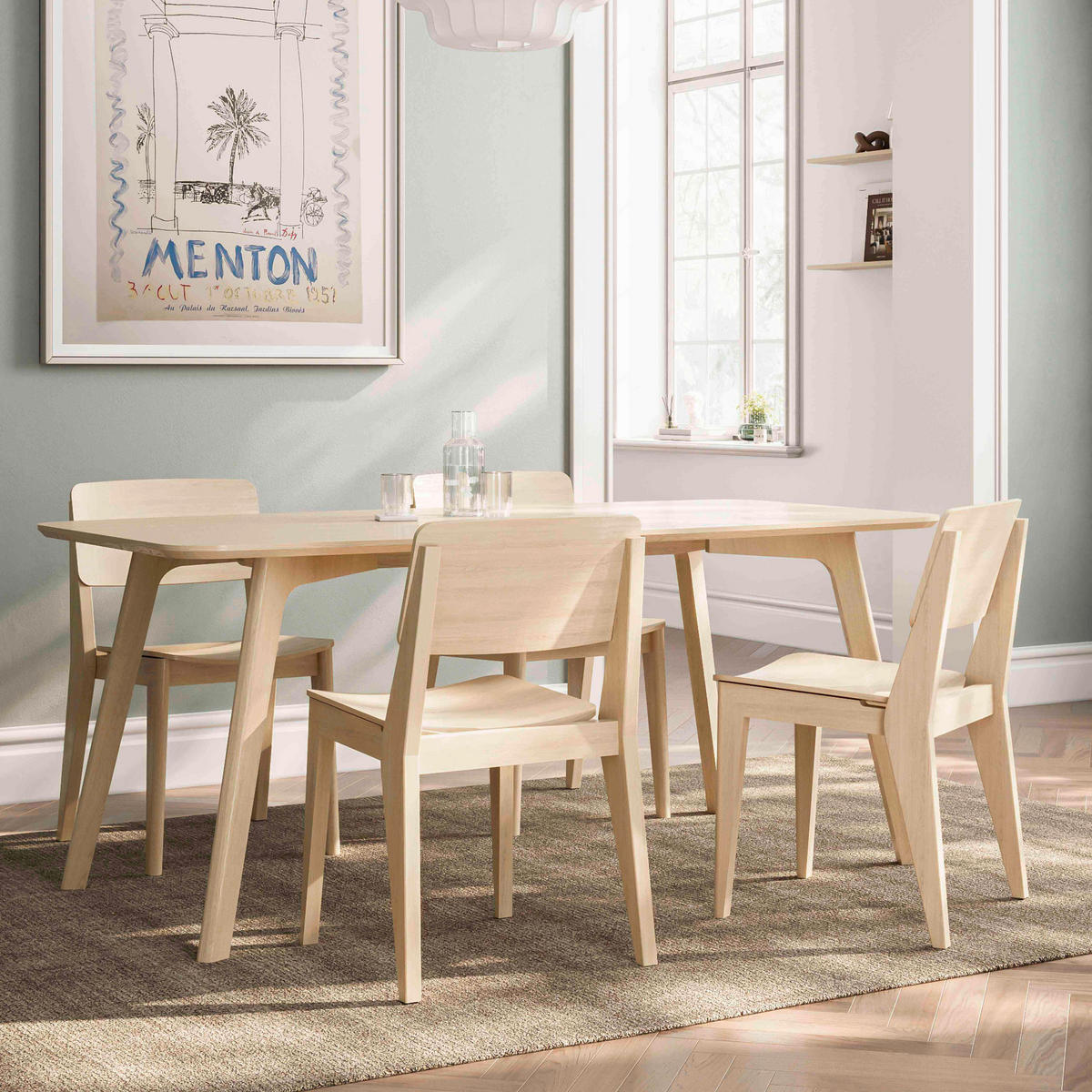 STUHL     Naturfarben  - Naturfarben, Design, Holz (50/80/54cm) - Livetastic