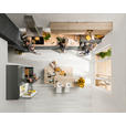 EINBAUKÜCHE   - Eichefarben/Grau, Design, Holzwerkstoff - Dieter Knoll
