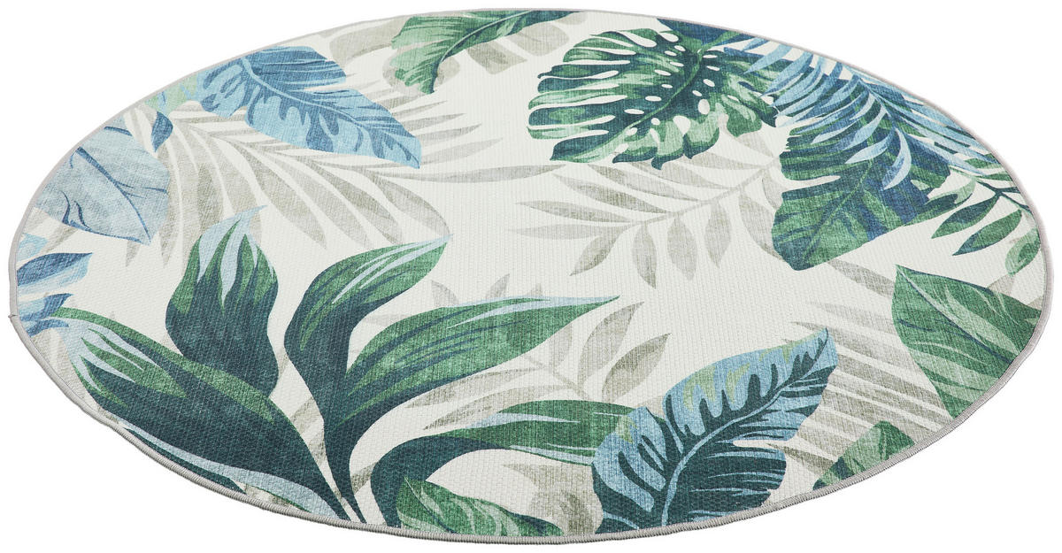 OUTDOORTEPPICH  für Terrasse und Balkon 120 cm Multicolor  - Multicolor, Design, Textil (120cm) - Novel