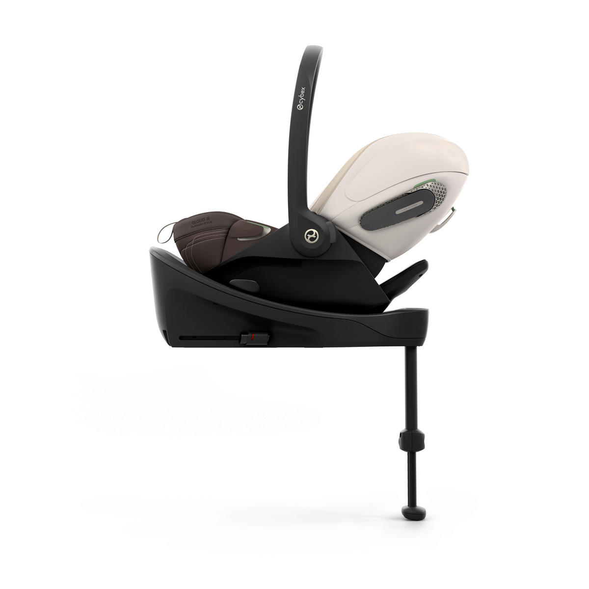 ISOFIXSTATION Base S  - Schwarz, Basics, Kunststoff/Metall (61/40,5/22cm) - cybex PLATINUM