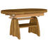 COUCHTISCH Eiche furniert Eichefarben - Eichefarben, KONVENTIONELL, Metall (110(130,5/65/56-75cm) - Venda