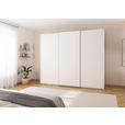 SCHWEBETÜRENSCHRANK 271/223/68 cm 3-türig Weiß  - Weiß, KONVENTIONELL, Holzwerkstoff/Metall (271/223/68cm) - Novel