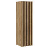 MIDISCHRANK 35/125/36 cm  - Eichefarben/Goldfarben, MODERN, Holzwerkstoff (35/125/36cm) - MID.YOU