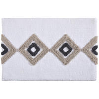 BADEMATTE Weiß 60/90 cm  - Weiß, KONVENTIONELL, Textil (60/90cm) - Esposa