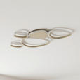 LED-DECKENLEUCHTE Acrux 90,5/52/4 cm  - Sandfarben, Design, Kunststoff/Metall (90,5/52/4cm) - Novel