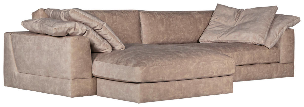 SOFFA i beige  - beige, Klassisk, trä/textil (305/81/183/120cm) - Novel