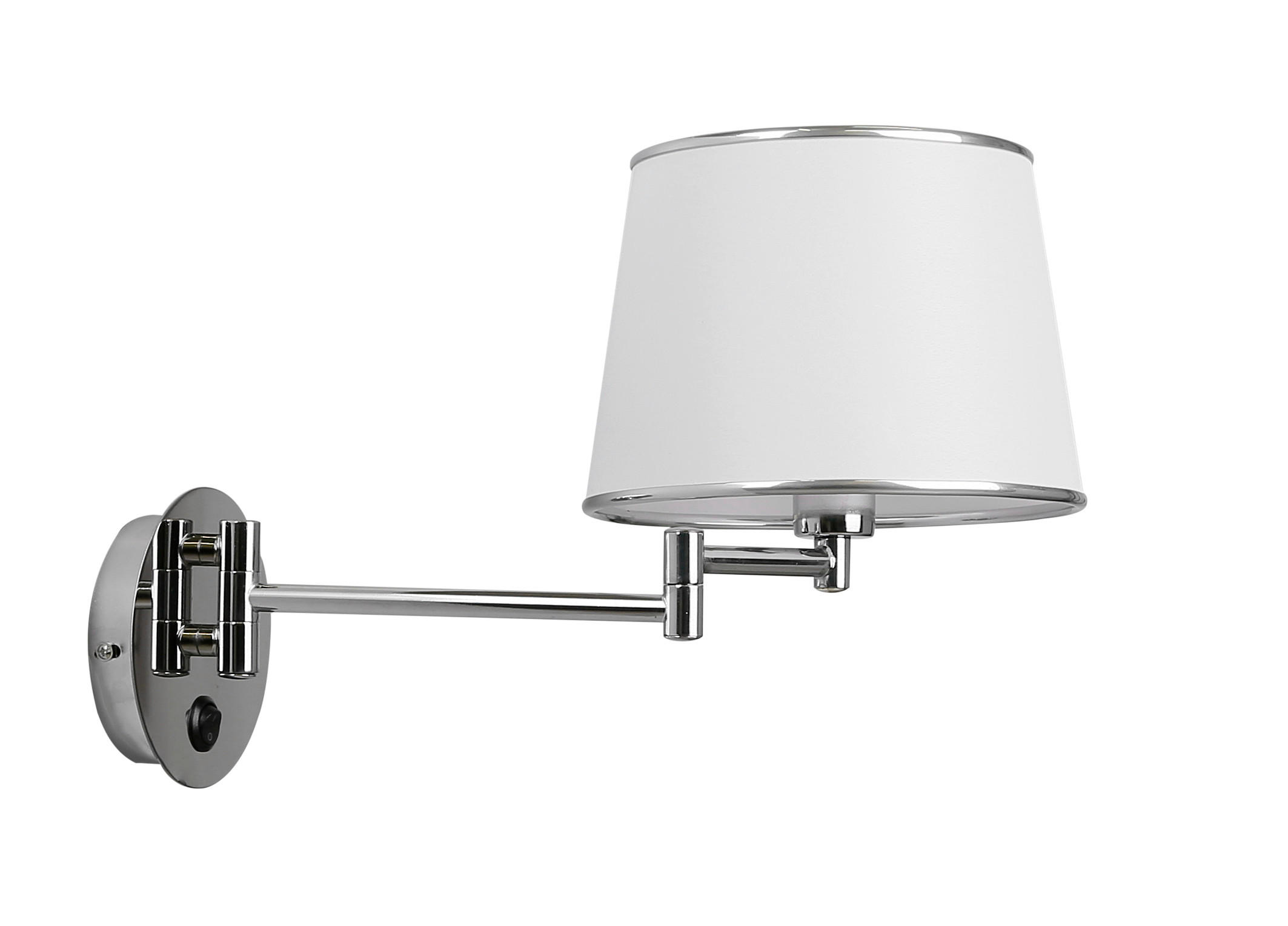 VÄGGLAMPA 23/23/41 cm   - kromfärg, Basics, metall (23/23/41cm)