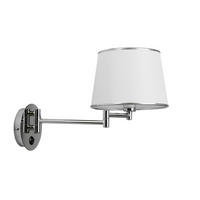 WANDLEUCHTE 23/23/41 cm  - Chromfarben, Basics, Metall (23/23/41cm)