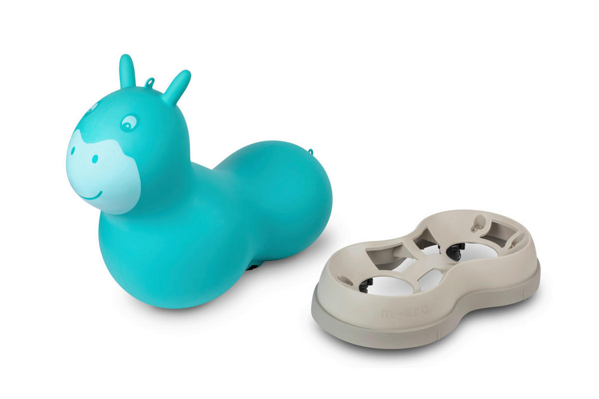 RUTSCHFAHRZEUG Micro Air Hopper  - Hellblau, Basics, Kunststoff (53/29/51cm) - Micro Mobility