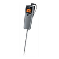 BRATENTHERMOMETER SMART  - Silberfarben, Basics, Kunststoff/Metall (11/4/2,5cm) - KÜCHENPROFI