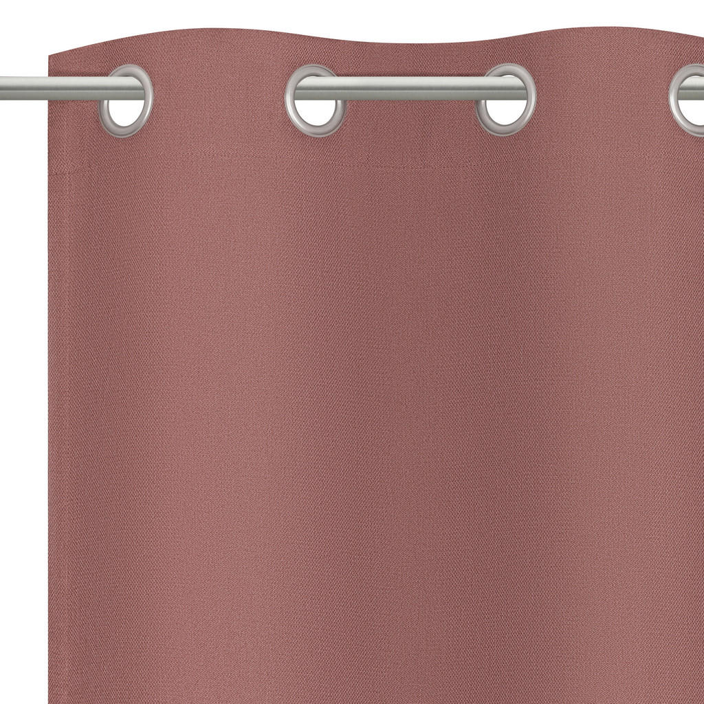 Thumbnail - Esposa Ösenschal Minos, Rosa, Textil, Uni, 130x245 cm, Textiles Vertrauen - Oeko-Tex®, Wohntextilien, Gardinen & Vorhäng...