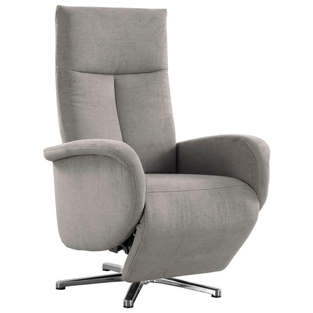 Thumbnail - Sit & More Relaxsessel, Silber, Textil, 75x112x82 cm, Goldenes M, Oeko-Tex® Standard 100, Made in Europe, DGM-Klimapakt,...