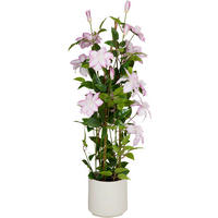 DEKORAČNÁ RASTLINA  - viacfarebná, Basics, textil (35/35/98cm)