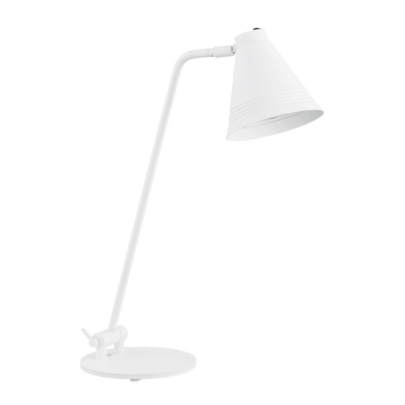 TISCHLEUCHTE Argon Avalone 55/30/18 cm   - Goldfarben/Weiß, Basics, Metall (55/30/18cm)