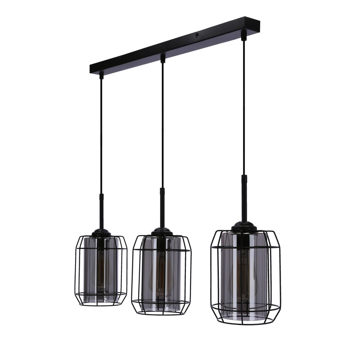 PENDELLAMPA Jonera 67/15/110 cm  - svart, Design, metall (67/15/110cm)