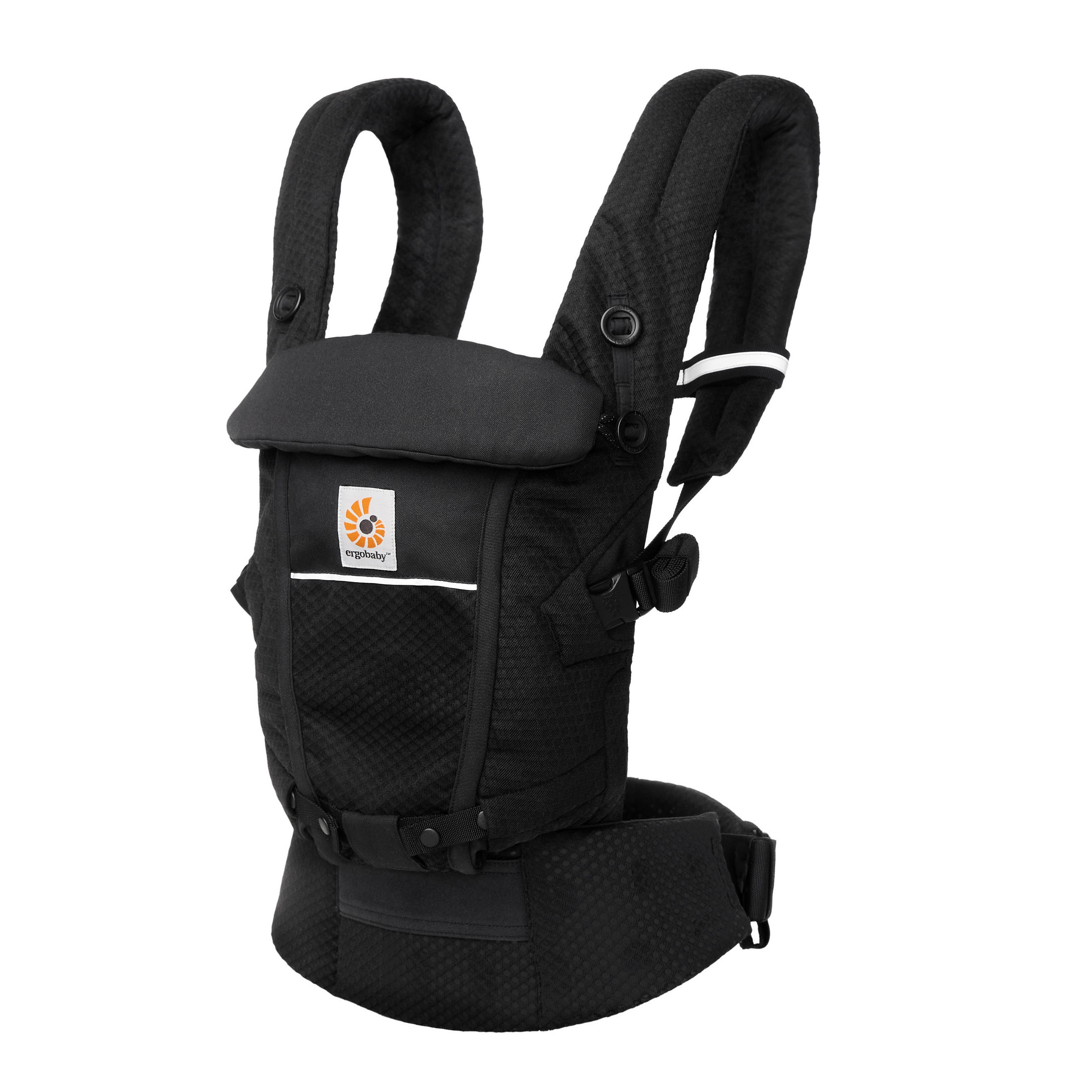 BABYTRAGE Adapt Softflex Mesh  - Schwarz, Basics, Textil (26,8/17/17cm) - Ergo Baby