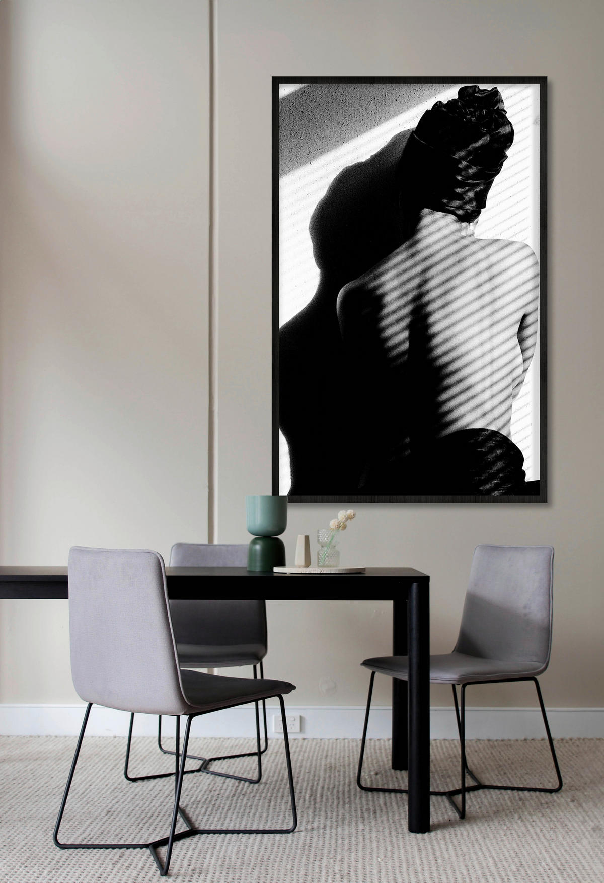 BILD 98/148/10 cm  - Schwarz, Basics, Holz/Kunststoff (98/148/10cm)