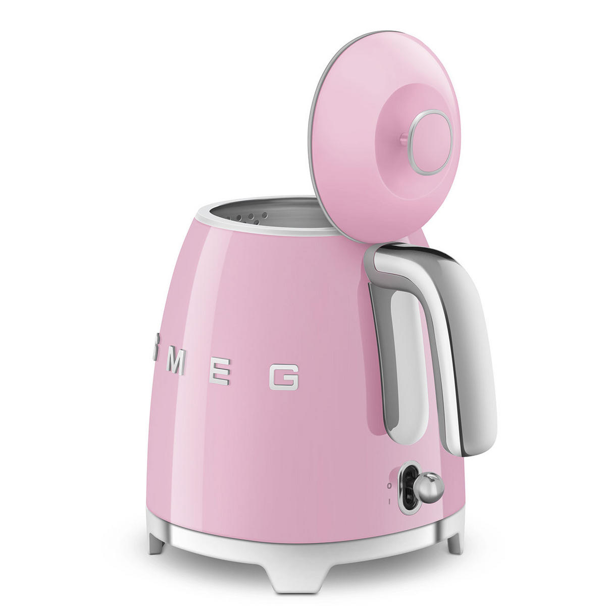 WASSERKOCHER 0,8 l  - Pink, Design, Metall (22,3/24,8/17,1cm) - SMEG