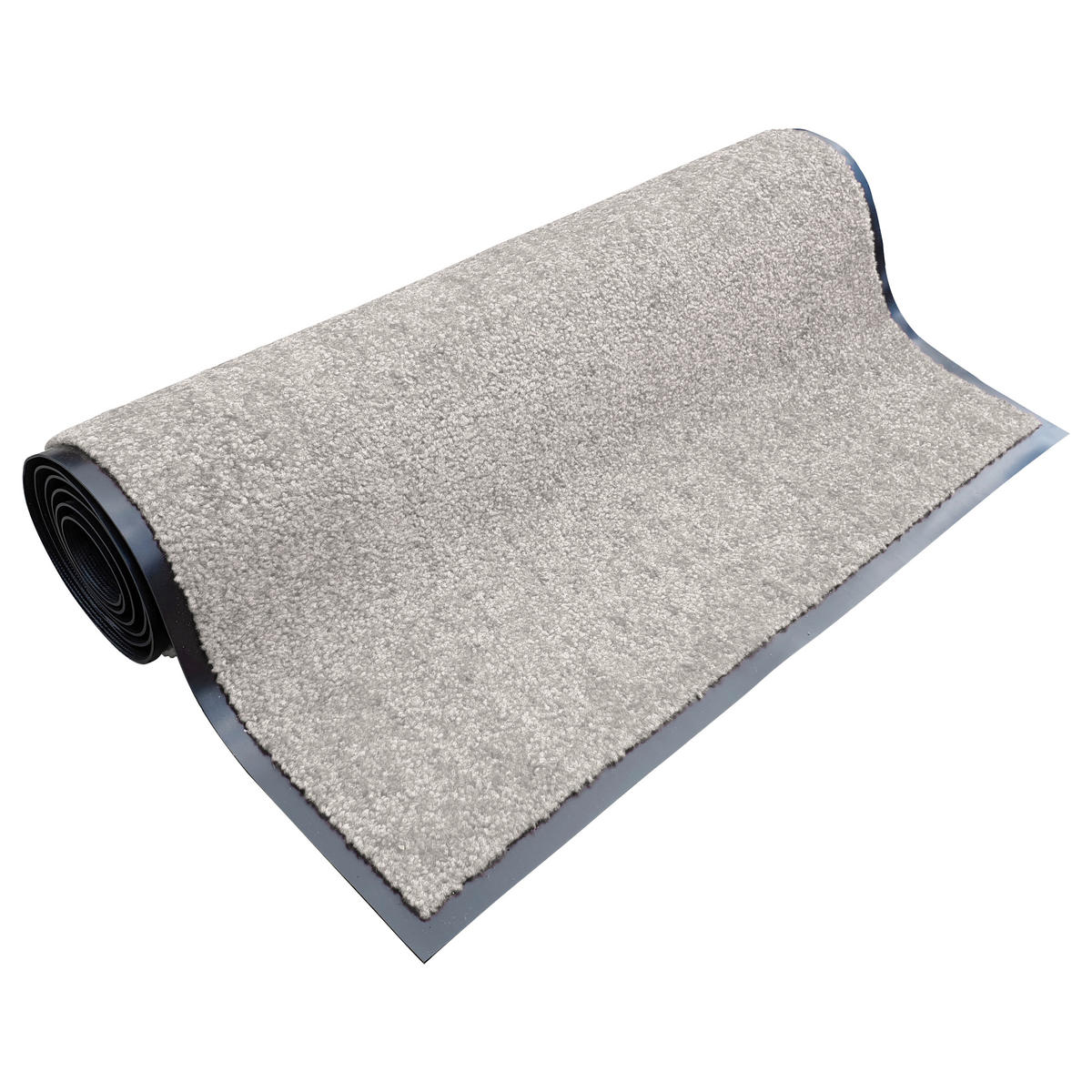 SCHMUTZFANGMATTE  60/180 cm  Hellgrau  - Hellgrau, Basics, Kunststoff/Textil (60/180cm)