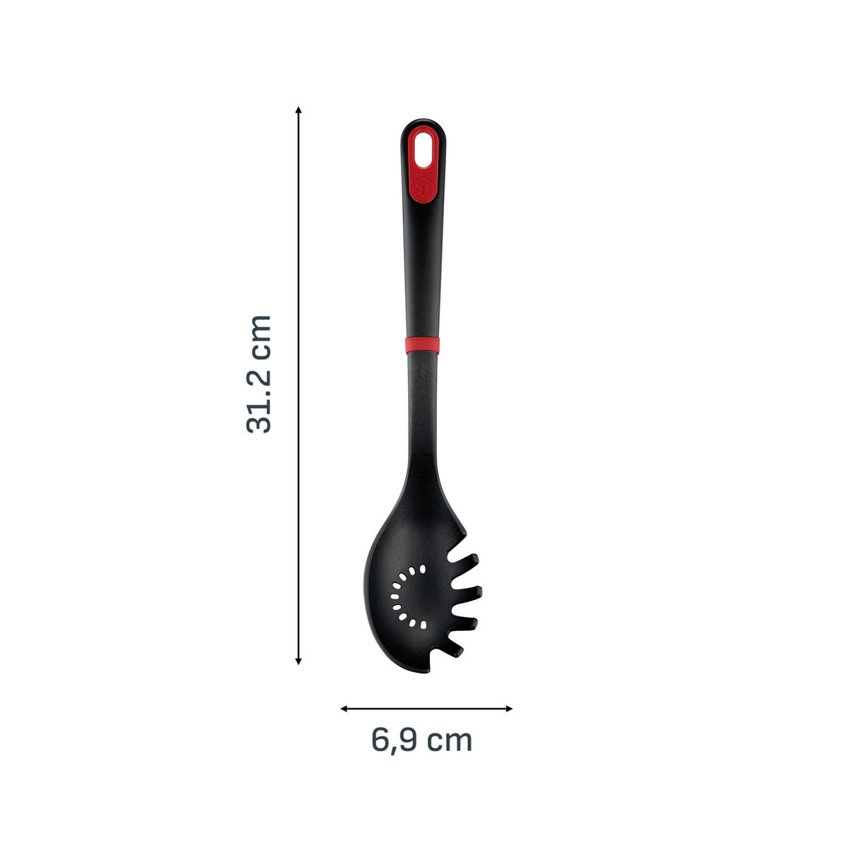 RÜHRLÖFFEL Ingenio  - Schwarz, Basics, Kunststoff (35,4/8/6cm) - Tefal