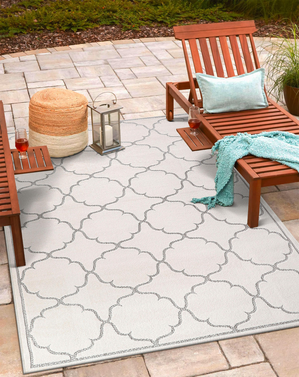 OUTDOORTEPPICH 160/230 cm Berlin Creme  - Creme, LIFESTYLE, Kunststoff/Textil (160/230cm)