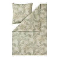 BETTWÄSCHE 2-teilig Marco Interlock-Jersey 155/220 cm  - Grün, Design, Textil (155/220cm) - Estella