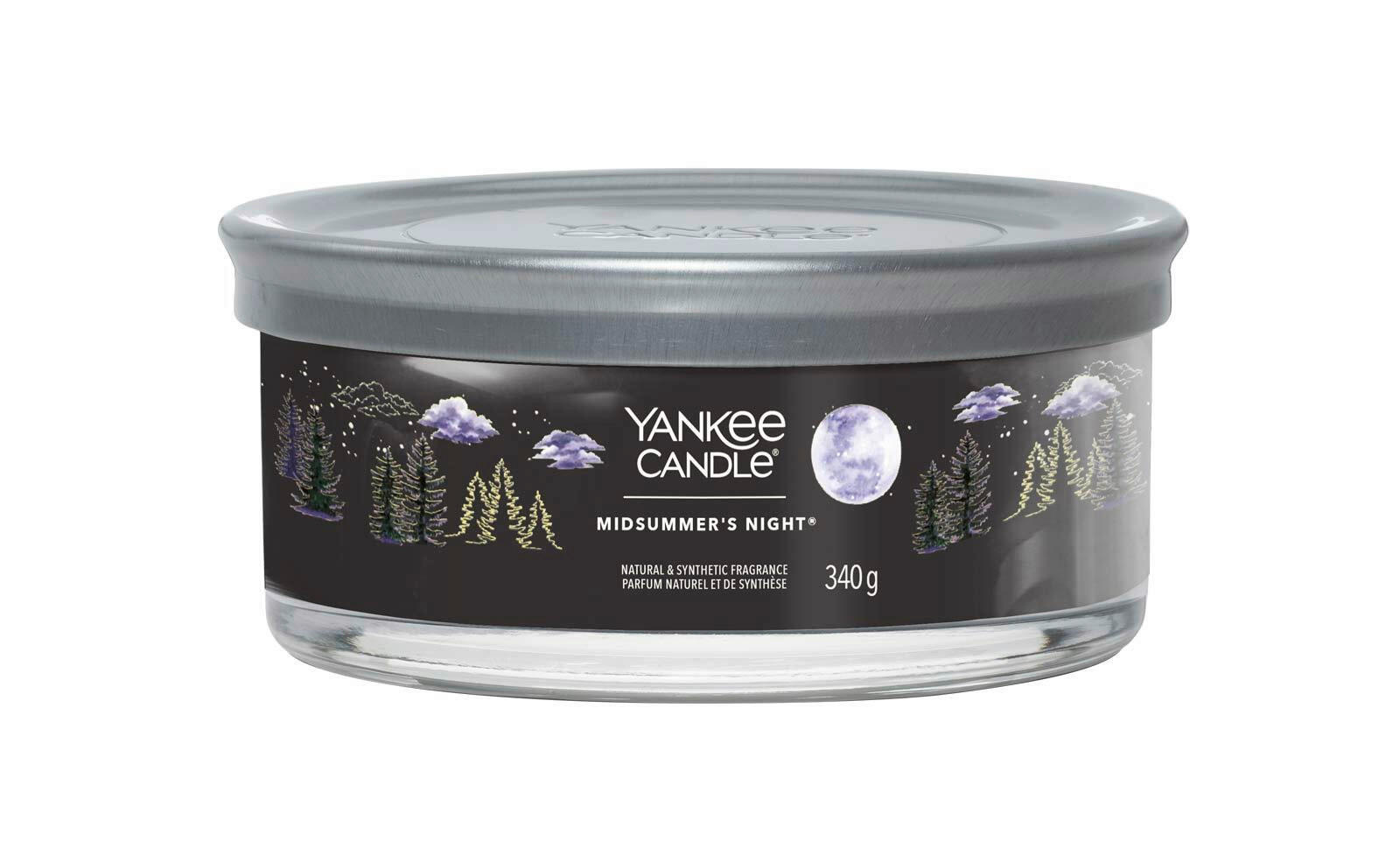 MIRISNA SVEĆA   - Osnovno, staklo/metal (12,9/6,3/12,9cm) - Yankee Candle