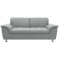 2-SITZER-SOFA Webstoff Mintgrün  - Chromfarben/Mintgrün, KONVENTIONELL, Textil/Metall (190/81/97cm) - MID.YOU