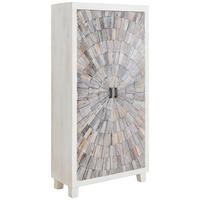 HIGHBOARD  in 89/178/40 cm  - Weiß, Design, Holz/Holzwerkstoff (89/178/40cm) - Ambia Home