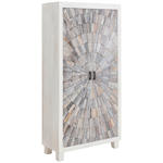 HIGHBOARD  in 89/178/40 cm  - Weiß, Design, Holz/Holzwerkstoff (89/178/40cm) - Ambia Home