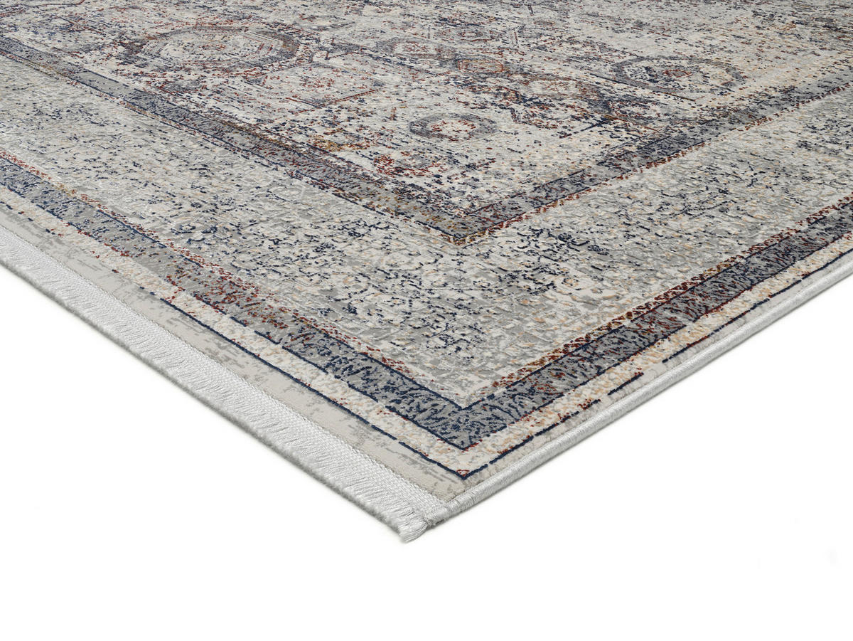 TEPPICH 67/130 cm Orinthalus Grau, Beige  - Beige/Grau, Design, Textil (67/130cm) - Novel
