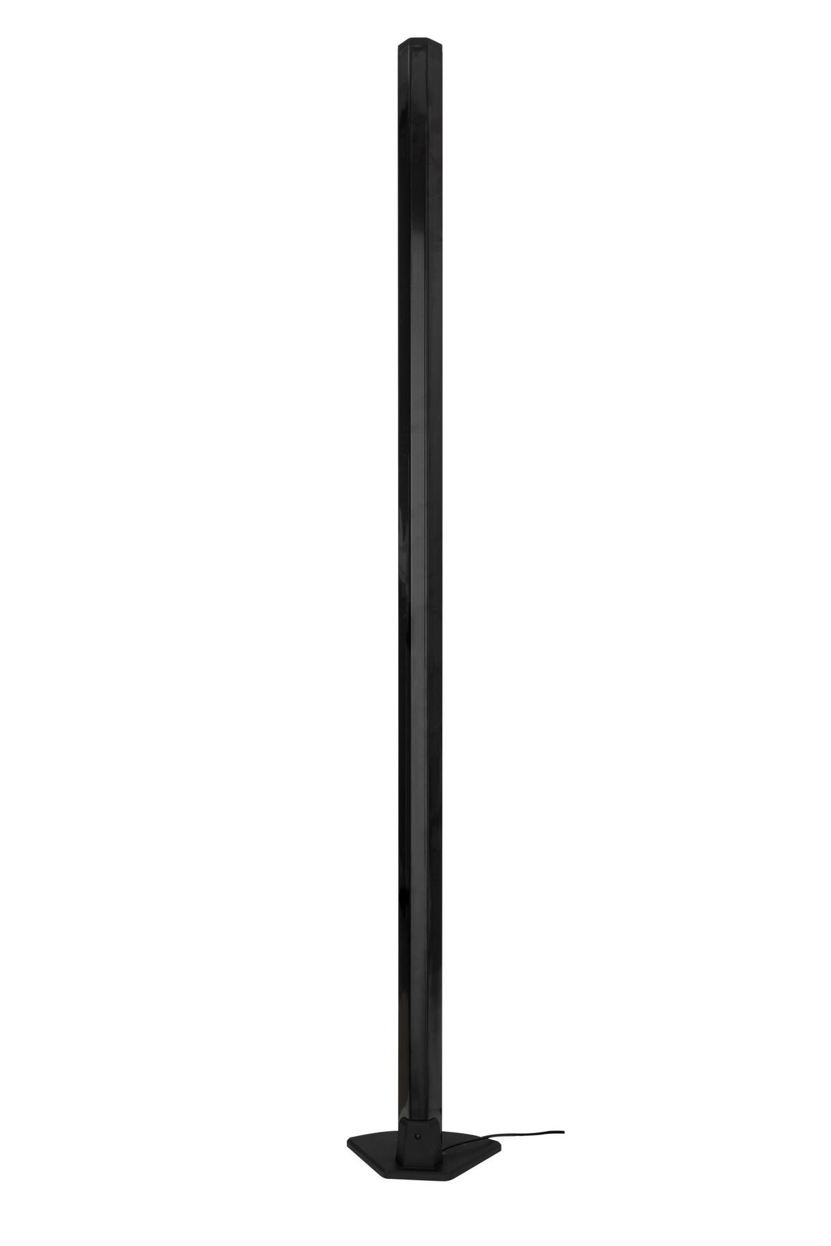 LED-STEHLEUCHTE 17,5/13/121,5 cm    - Schwarz/Weiß, LIFESTYLE, Kunststoff (17,5/13/121,5cm) - Novel