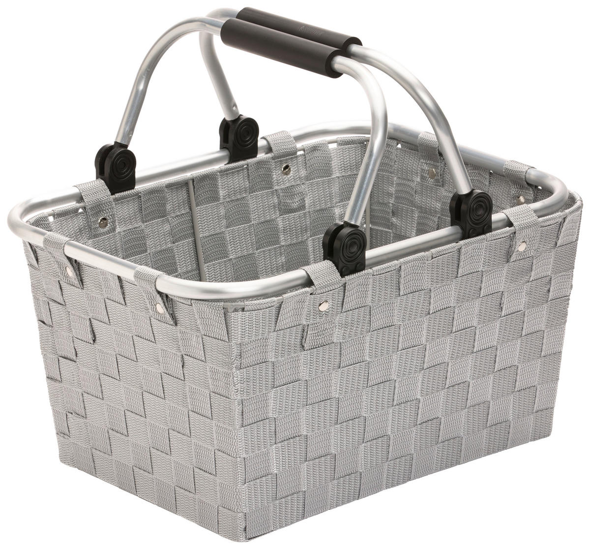 EINKAUFSKORB 40/30/20 cm  - Beige/Hellgrau, Basics, Textil (40/30/20cm)