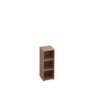 REGAL  40/110/40 cm Nussbaumfarben  - Nussbaumfarben/Schwarz, KONVENTIONELL, Holzwerkstoff/Kunststoff (40/110/40cm) - Venda