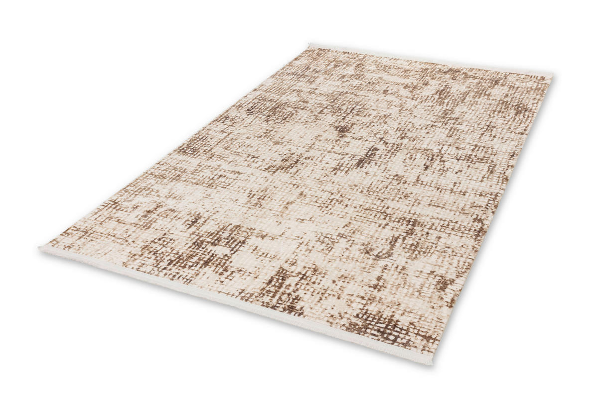 WEBTEPPICH 80/150 cm Glory Braun  - Braun, Basics, Kunststoff/Textil (80/150cm) - Schöner Wohnen