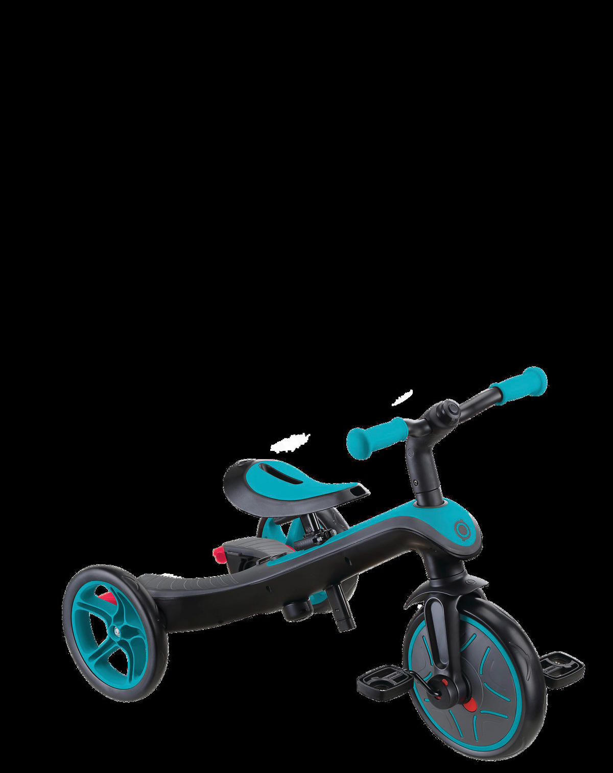DREIRAD EXPLORER TRIKE 4in1  - Türkis, Basics, Kunststoff (95/47/97,5cm) - GLOBBER