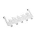 TÜRGARDEROBE Metall - Chromfarben, Design, Metall (33/10cm) - Carryhome TÜRGARDEROBE Metall - Chromfarben, Design, Metall (33/10cm) - Carryhome