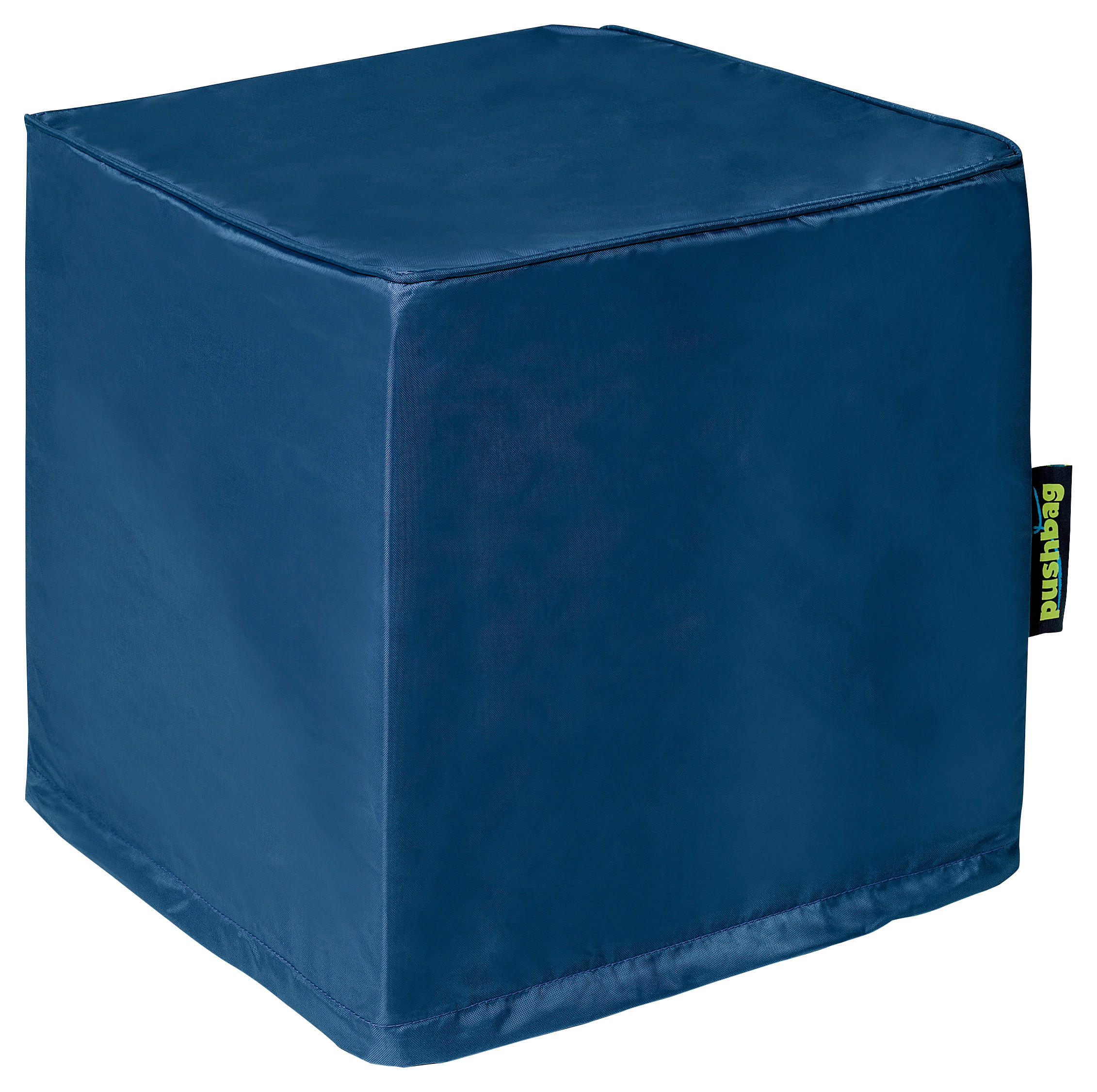 SITZSACK Uni - Dunkelblau, Basics, Kunststoff (40/40/40cm) - MID.YOU
