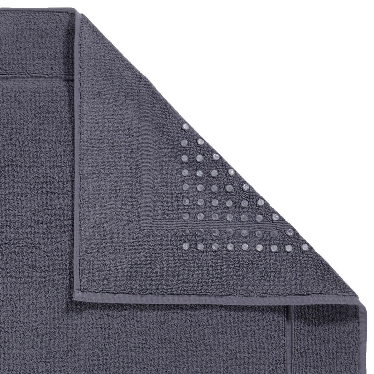 BADEMATTE Graphitfarben 70/120 cm  - Graphitfarben, Basics, Kunststoff/Textil (70/120cm) - Aquanova